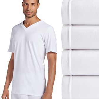Men's Jockey® 3+1 Bonus Pack Classic V-Neck Undershirt