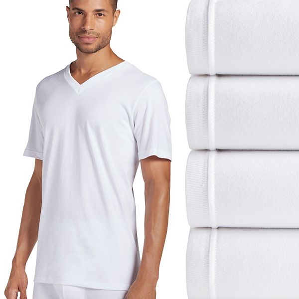Jockey Men’s Classic Bonus Pack Crew Neck T-Shirts – 3-Pack + 1 Free, Medium, Cotton Everyday Tees