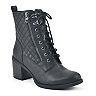 Sonoma Goods For Life® Melodyy Women's Block Heel Combat Boots 