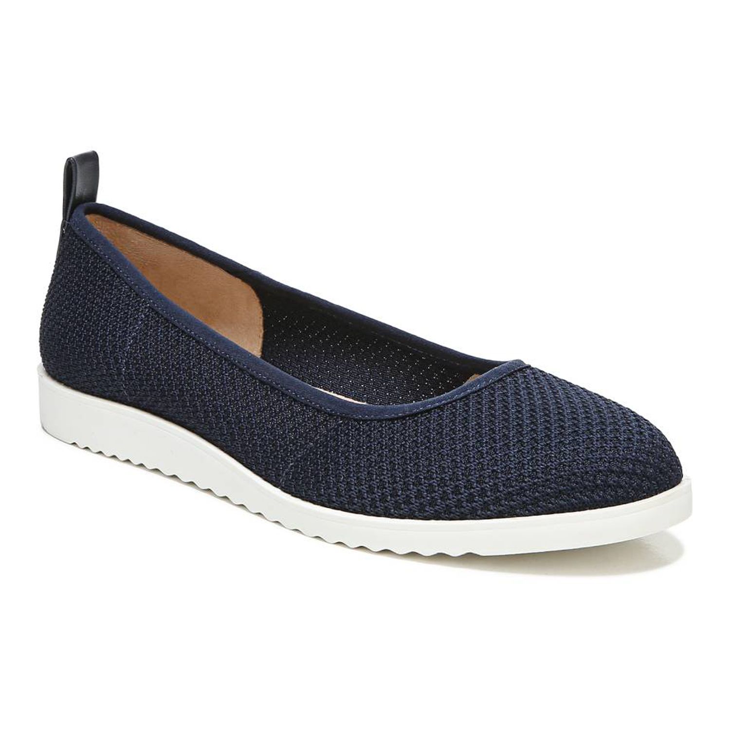 kohls navy flats