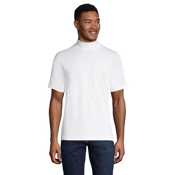 Men's Lands' End SuperT ClassicFit Mock Turtleneck