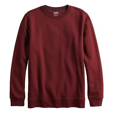 Men's Croft & Barrow® Regular-Fit Fleece Crewneck Sweater