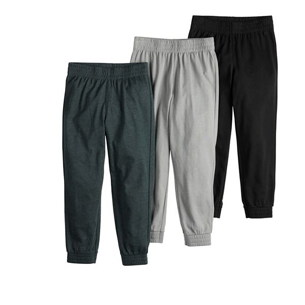 Boys 4-12 Jumping Beans® 3-Pack Essential Jogger Pants