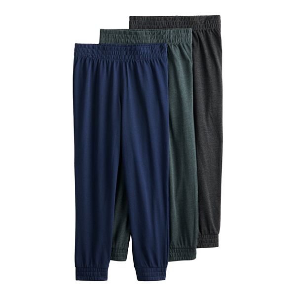 Boys 4-12 Jumping Beans® 3-Pack Essential Jogger Pants