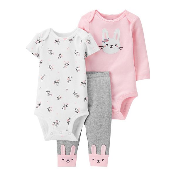 NEW I42-43 Details about   Baby Girl Carter's "Some BUNNY Loves Me" Bodysuit-Tutu & Pants 3 Mos 