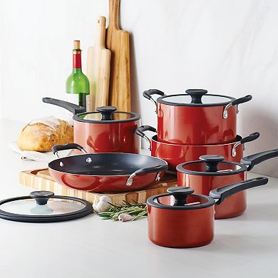 Tramontina Nesting 11-pc. Nonstick Cookware Set