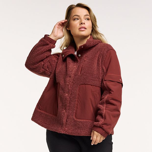 Women's FLX Boucle Mixed-Media Jacket