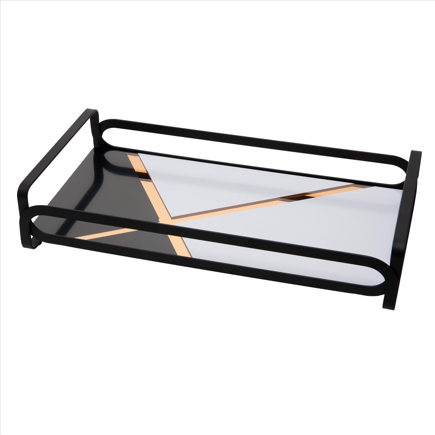 Image for Home Details Color Block Vanity Tray at Kohl's.