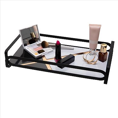 Home Details Color Block Vanity Tray