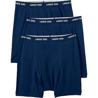 Men's Lands' End 3-pack Knit Boxer Briefs