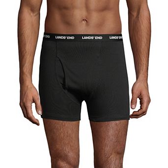 Men's Lands' End 3-pack Knit Boxer Briefs