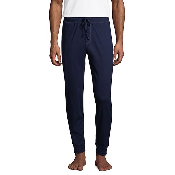 Men's Lands' End Knit Jersey Joggers