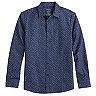 Men's Apt. 9® Smart Tech Slim-Fit Untucked Button-Down Shirt