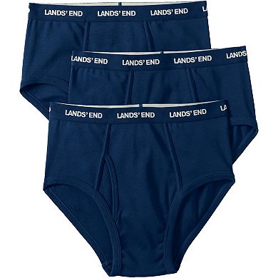 Men's Lands' End 3-Pack Knit Briefs 