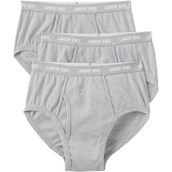 Men's Lands' End 3-Pack Knit Briefs