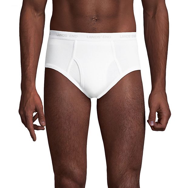 Mens Sports Soft Cotton Underwear Ribbed Slips Fit Briefs Pants M-3XL