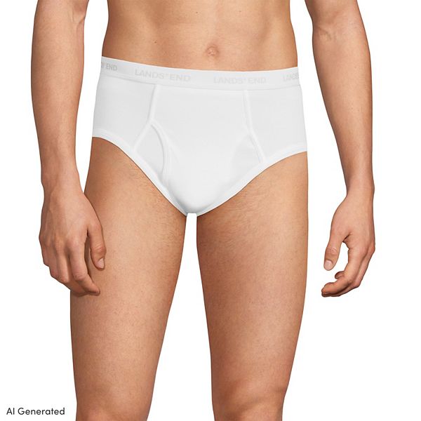 Men's Lands' End 3-Pack Knit Briefs