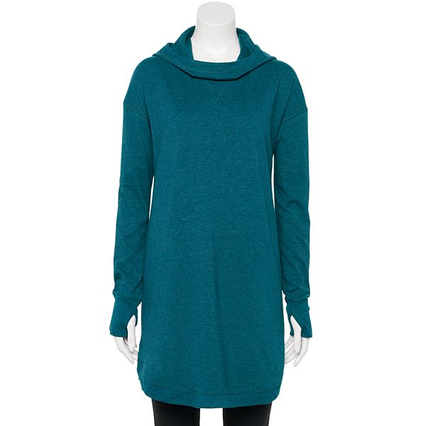 Tek gear tulip 2024 hem hooded tunic