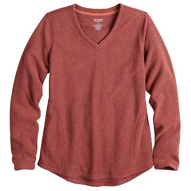 Women's Tek Gear® Microfleece V-Neck Top