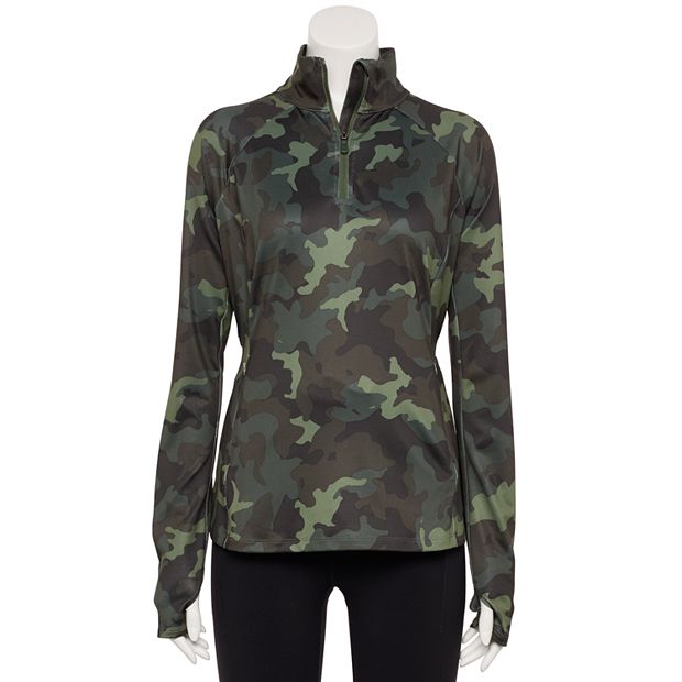 Tek Gear Women's Olive Camo Side-Pocket H W Leggings (WTRP) Size M - NWT