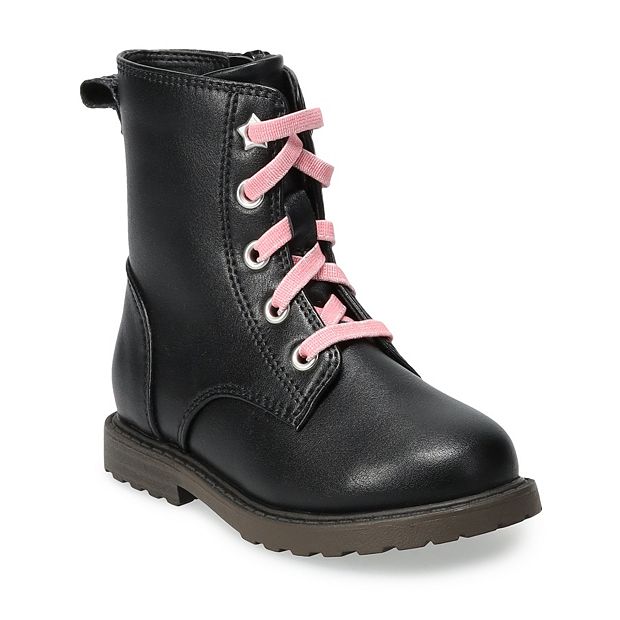 Kohls black combat store boots