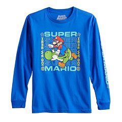 Boys Kids Super Mario Brothers Clothing Kohl S - mario pants roblox id