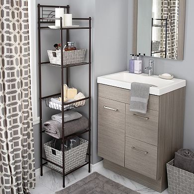 Bath Bliss 5 Tier Storage Shelf