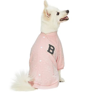 Blueberry Pet Baseball Style Dog Sweatshirt