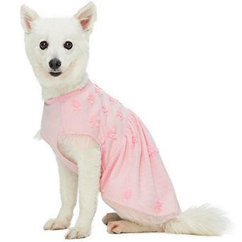 Blueberry Pet My Little Princess Flower Tulle Dog Dress