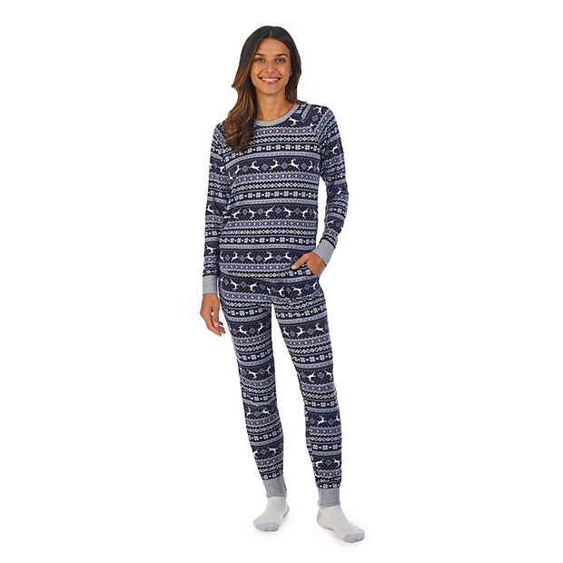 Women's Cuddl Duds® Pajama Top, Pajama Pants & Socks Set