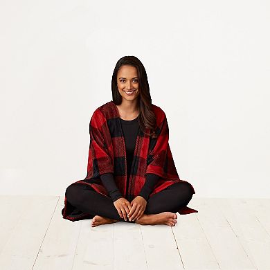 Women's Cuddl Duds® Double Plush Reversible Wrap