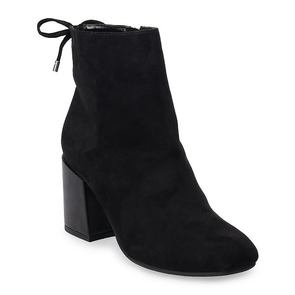 black booties kohls