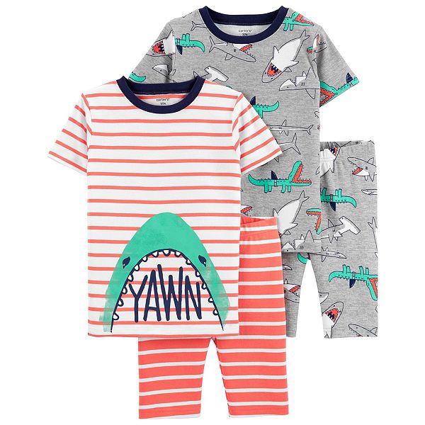 Boys 4-14 Carter's Shark Top & Bottoms Pajama Set