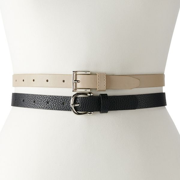 Women's & Plus Size Sonoma Goods For Life® 2for1 Belt Set