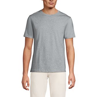 Men's Lands' End Supima Crewneck Tee