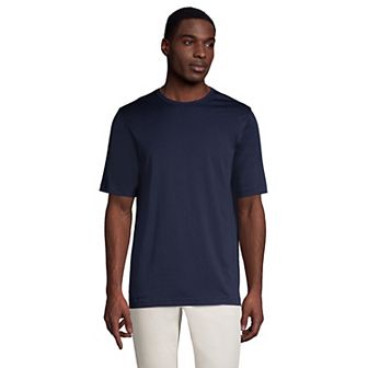 Men's Lands' End Supima Crewneck Tee