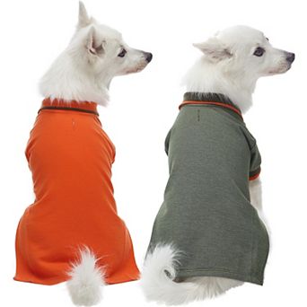 Blueberry Pet Back to Basic Dog Polos 2-Pack