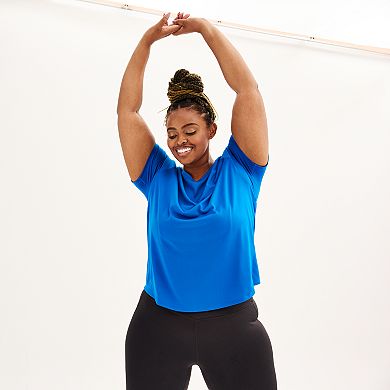 Plus Size Tek Gear® Core V-Neck Tee