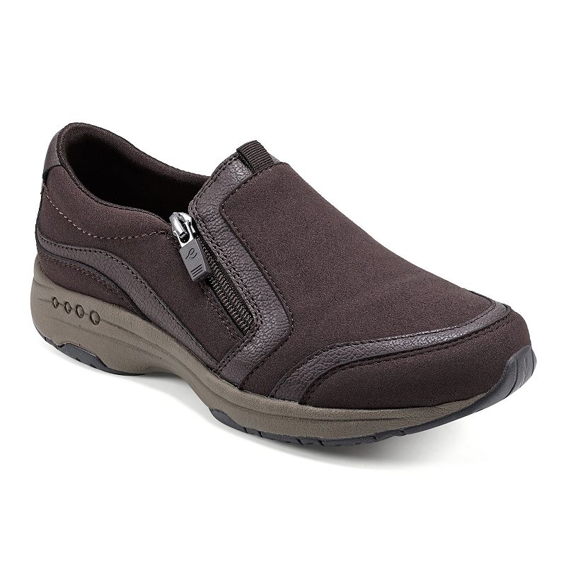 Easy Spirit Thallow Women's Side Zip Casual Shoes, Size: 6.5, Brown