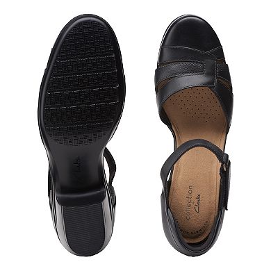Clarks® Emily Daisy Women's Leather Sandals