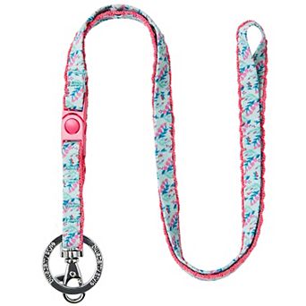 Blueberry Pet Floral Power Breakaway Lanyard