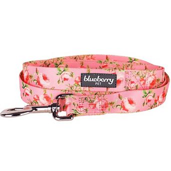 Blueberry Pet Floral Rose Dog Leash