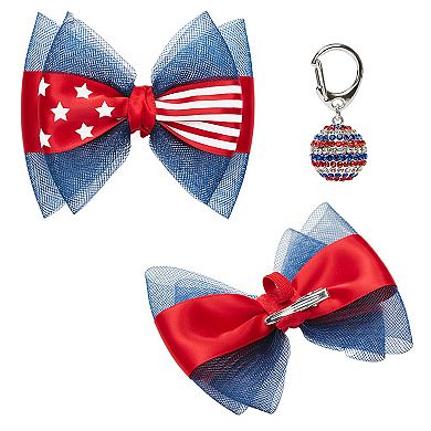 Blueberry Pet Bow & Disco Ball Pet Accessory 2-Pack