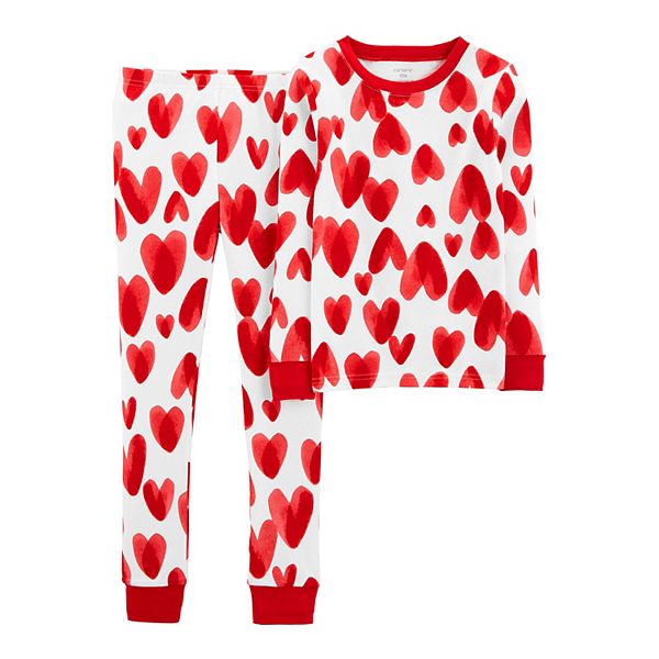 Heart best sale pajamas girls