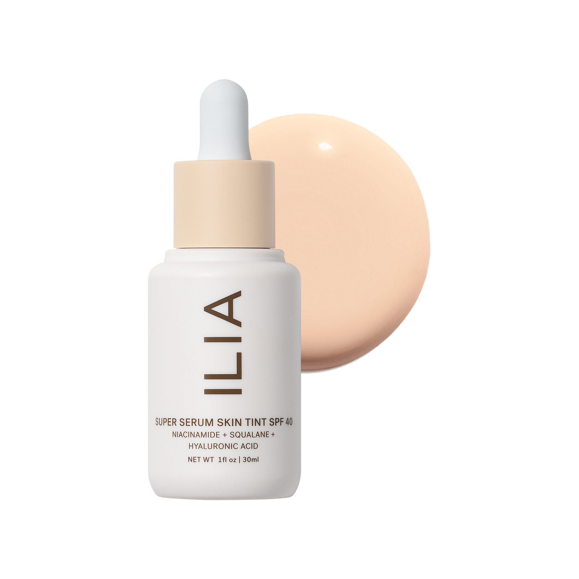ILIA Super Serum Skin Tint SPF 40 Skincare Foundation, Size: 1 FL Oz, Rende