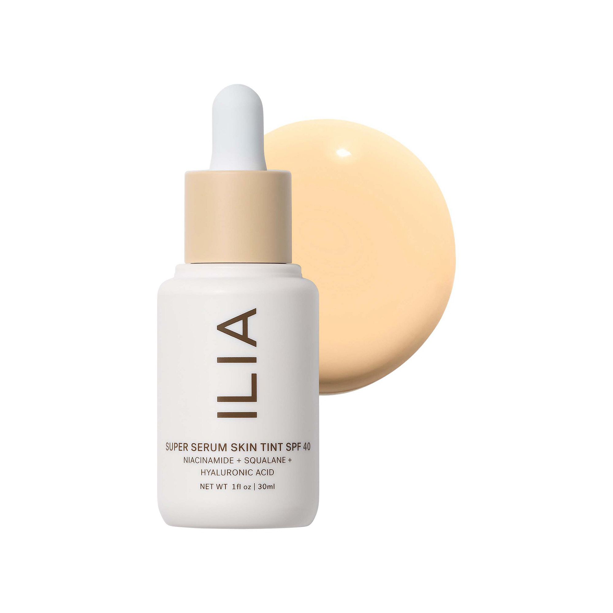ILIA Super Serum Skin Tint SPF 40 Skincare Foundation, Size: 1 FL Oz, Sombr
