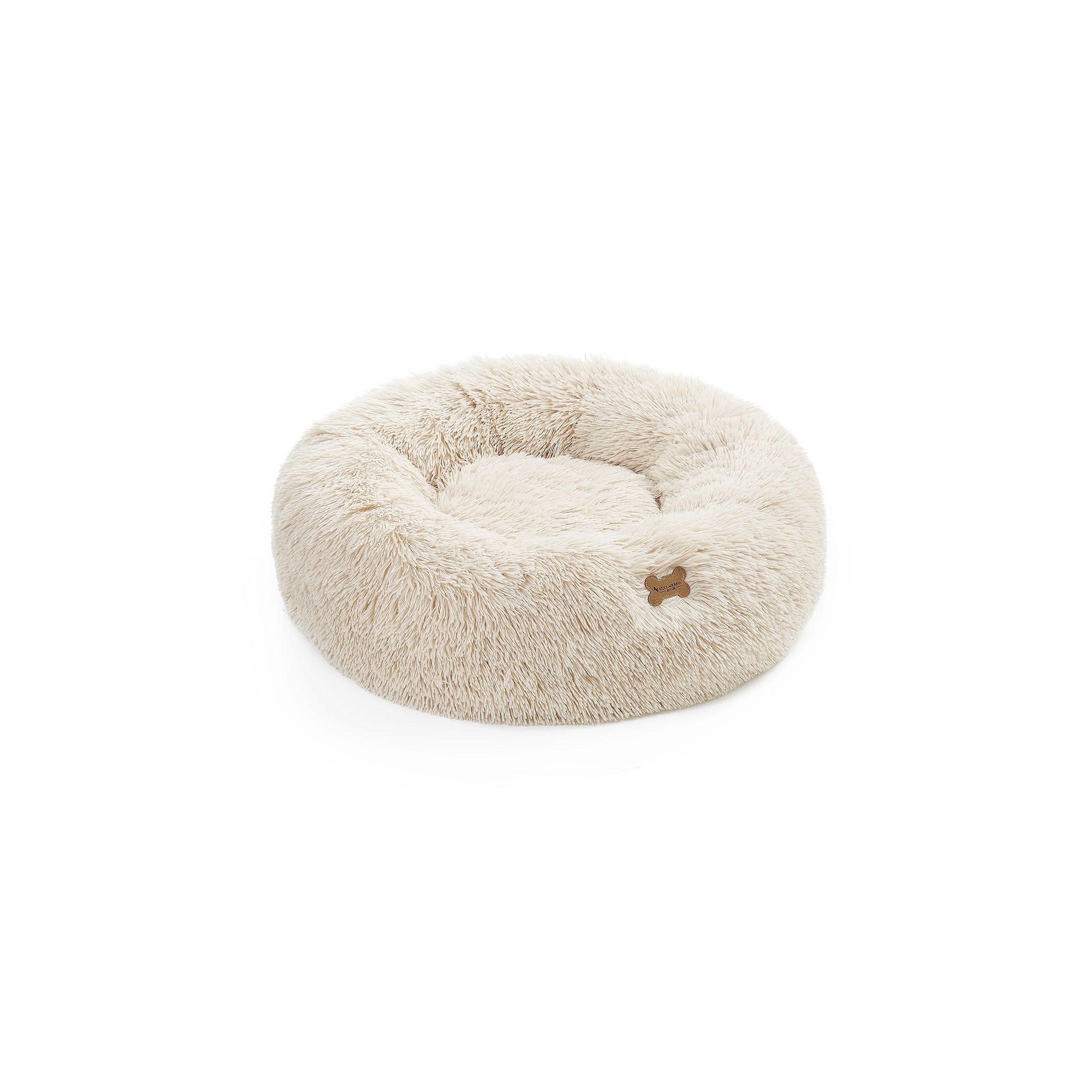 Koolaburra by UGG Sacha Faux Fur Pet Bed, Linen