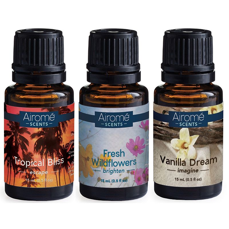 Airomé Set of 3 Essential Oil Giftset, Multicolor, Small