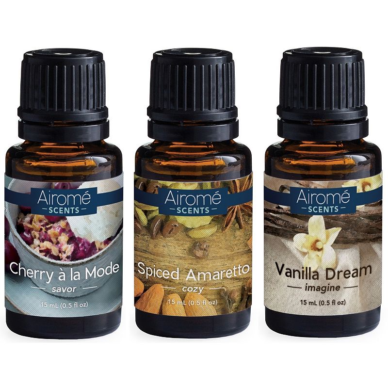 Airomé Set of 3 Essential Oil Gift Set, Multicolor, Small