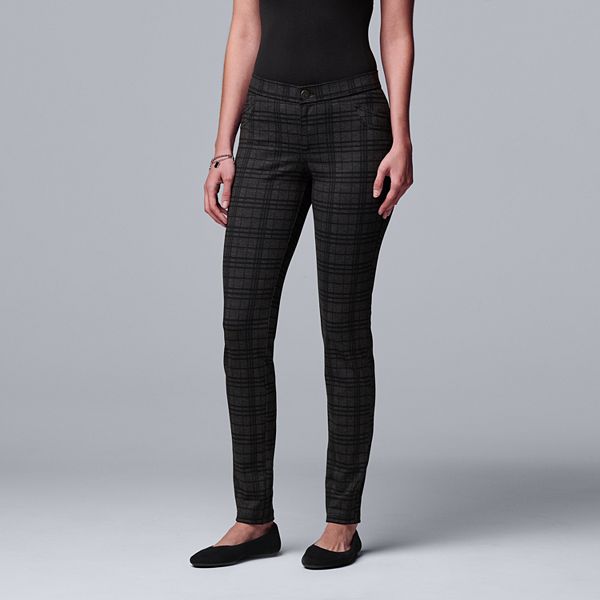 simply vera wang skinny pants